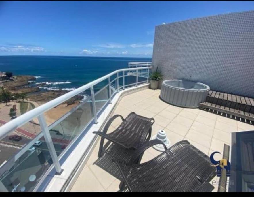 Apartamento Cobertura Duplex Com Vista Mar! Salvador de Bahía Exterior foto
